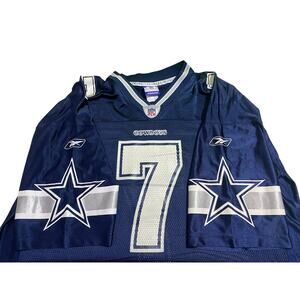 Vintage Rare 2005 DREW HENSON DALLAS COWBOYS #7 QB Reebok XL